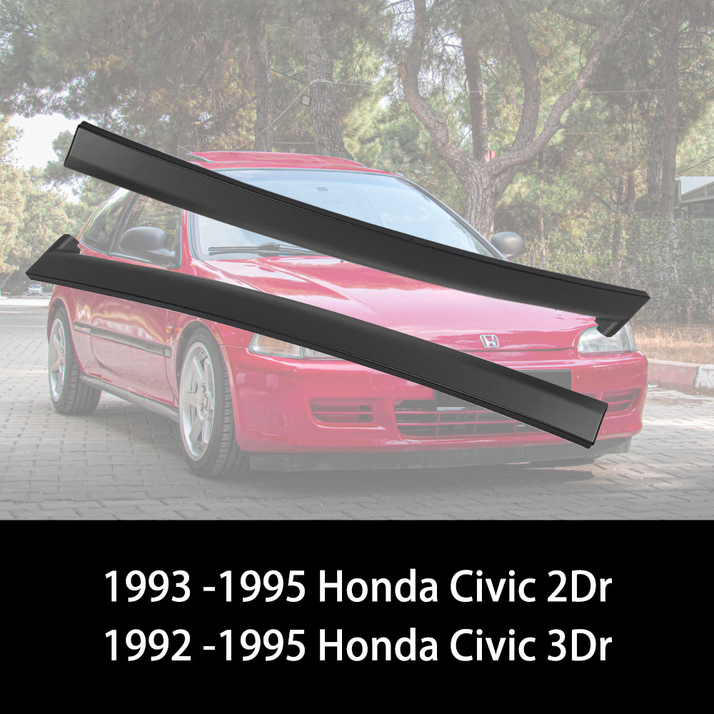 Molduras de pilar Honda Civic EG EH EJ (92-95) | OEM 72430-SR3-003